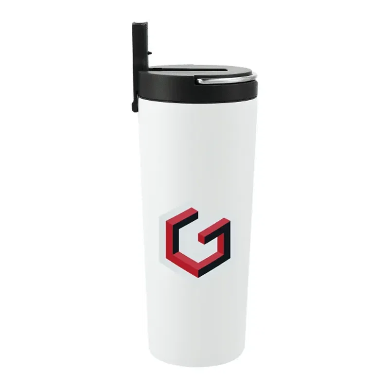 Thor Copper Insulated Tumbler 24oz Flip Straw Lid — view 14