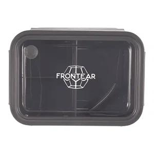Three Compartment Food Storage Bento Box