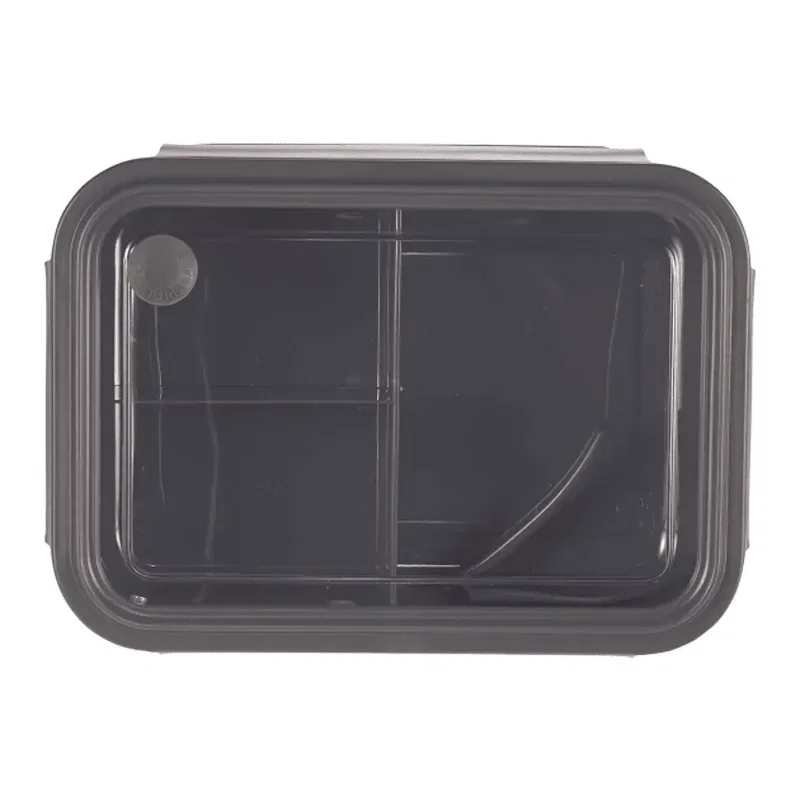 Three Compartment Food Storage Bento Box — view 2