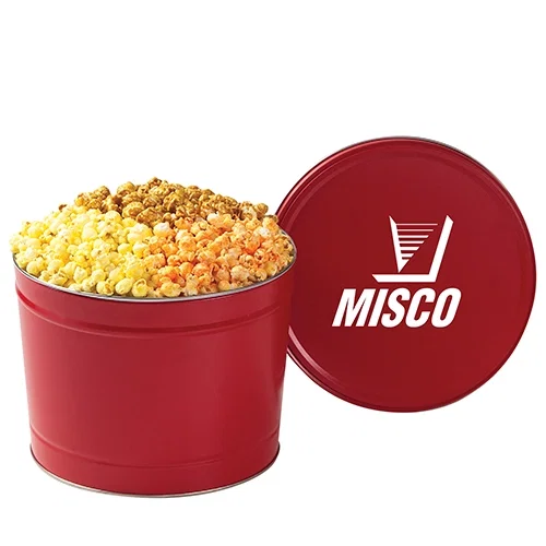 Three-Flavor Popcorn Tin Gift Set — view 3