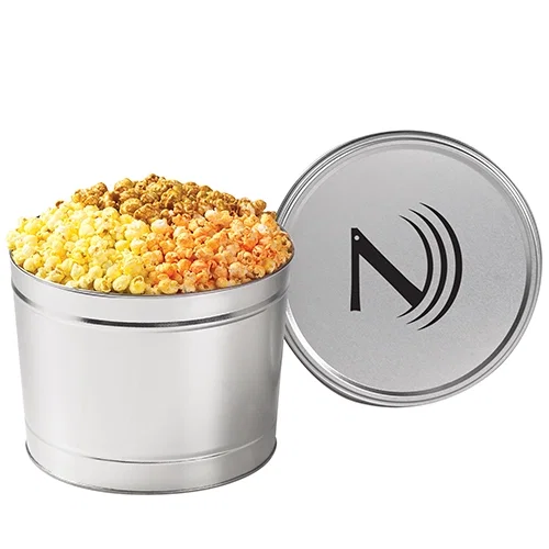 Three-Flavor Popcorn Tin Gift Set — view 4