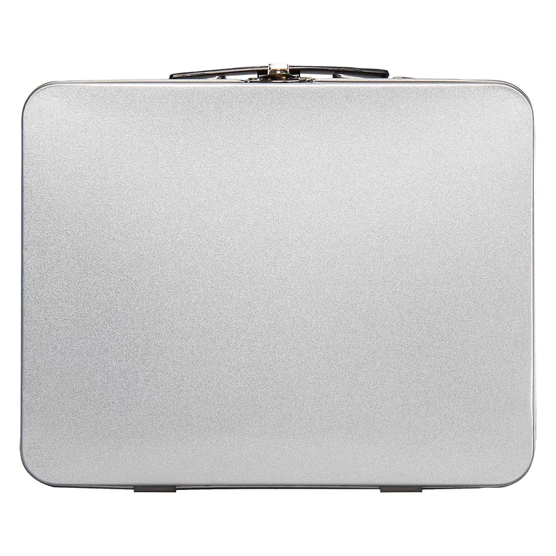 Imprinted Throwback Tin Lunch Box — view 5