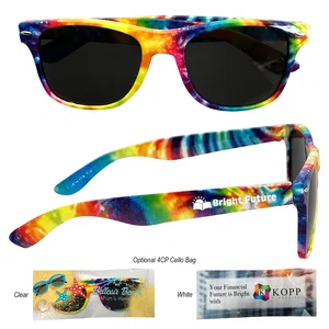 Logo Tie-Dye Malibu Sunglasses