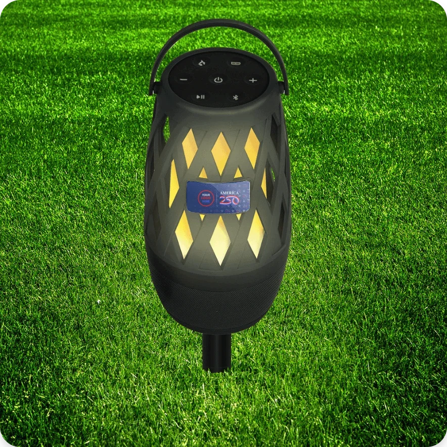 Tiki Waterproof Wireless Speaker Lantern