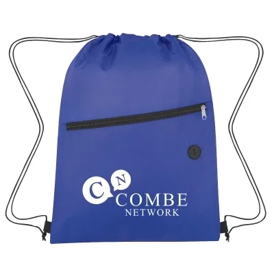 Back view showing the shoulder cords that double as the closure