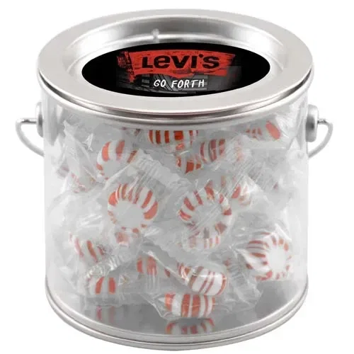 Tin Pail with Starlight Mints — view 4