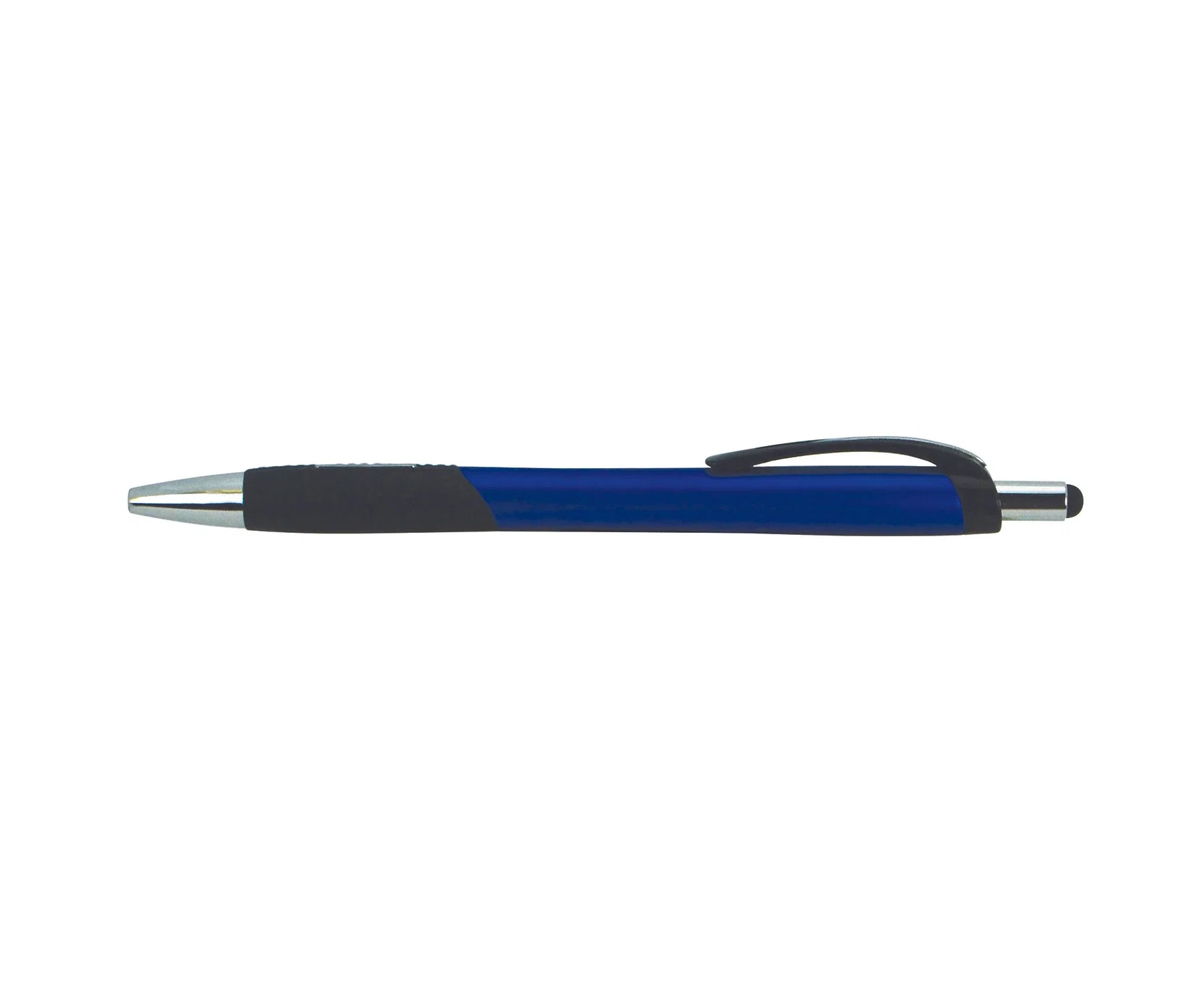 Tinkertown Frosted-Metal Stylus Pen. Frosted-metal stylus pen with touchscreen tip for tech giveaways, view 2