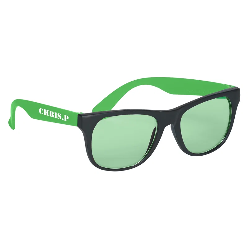 Tinted Lenses Rubberized Sunglasses — view 5