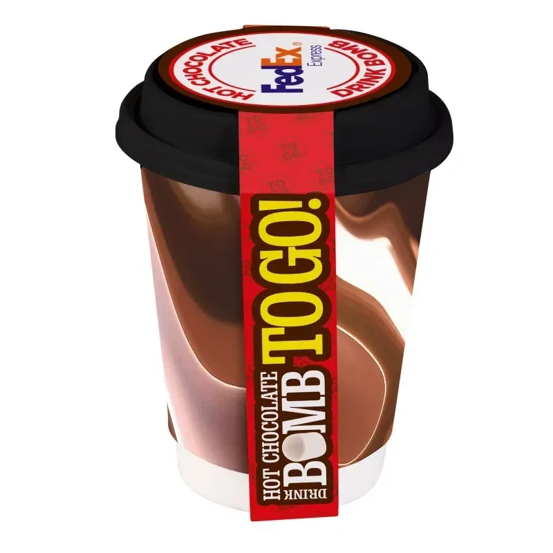To-Go 12 oz. Cup with Hot Cocoa Bomb — view 3