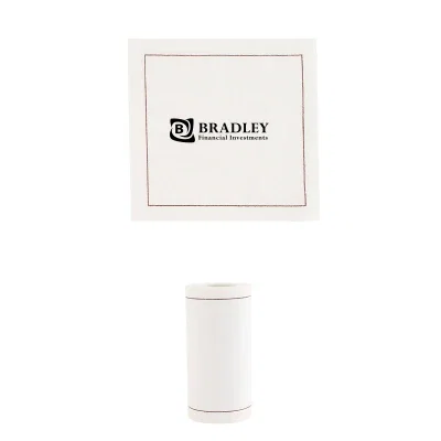 Roll of fifty cocktail napkins in a tidy bundle