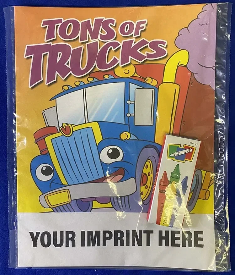 Tons of Trucks Coloring Book — view 4