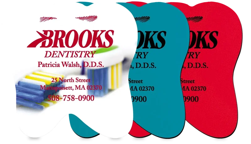 Tooth Jar Opener. Tooth-shaped rubber jar opener for dental office giveaways