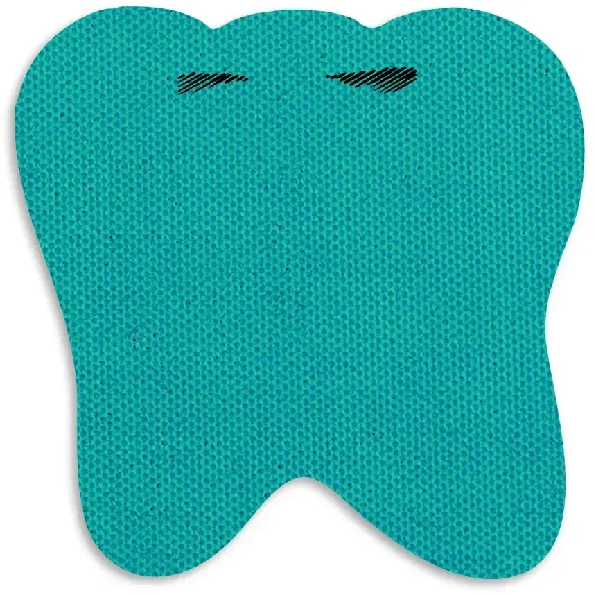 Tooth Jar Opener. Tooth-shaped rubber jar opener for dental office giveaways, view 2