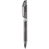 Metal Ballpoint Pen, Push-Retractable Cap, High-Gloss Enamel Finish in Gunmetal (PMS 2336)