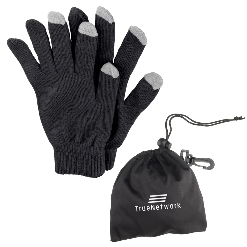 Touch Screen Gloves In Pouch — view 6