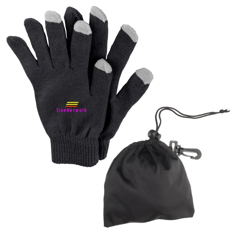 Touch Screen Gloves In Pouch — view 8
