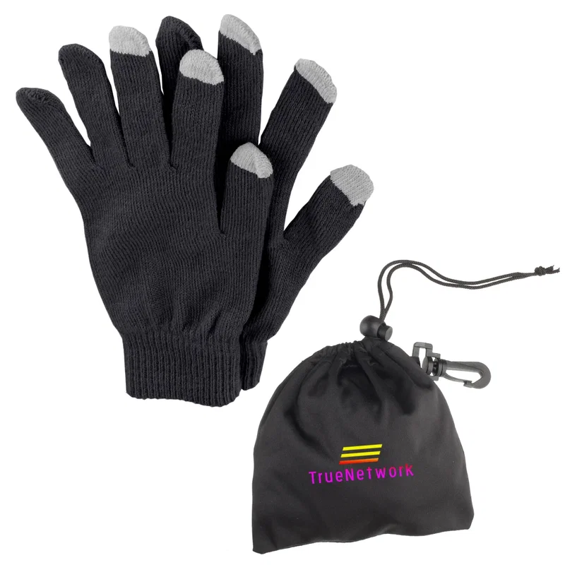 Touch Screen Gloves In Pouch — view 9