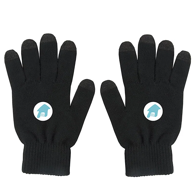 Touch Screen Knit Gloves — view 2