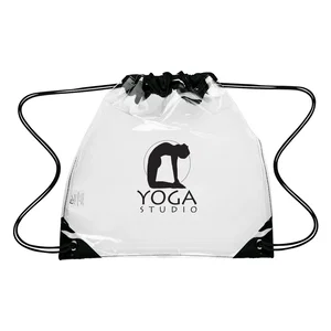 Touchdown Clear EVA Drawstring Backpack