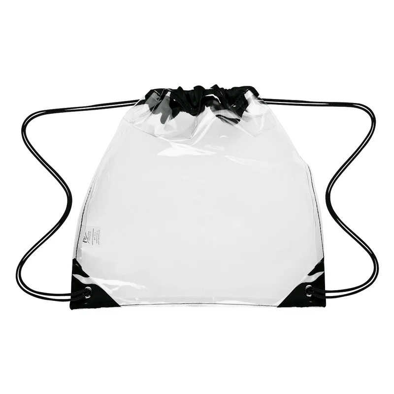 Touchdown Clear EVA Drawstring Backpack — view 7