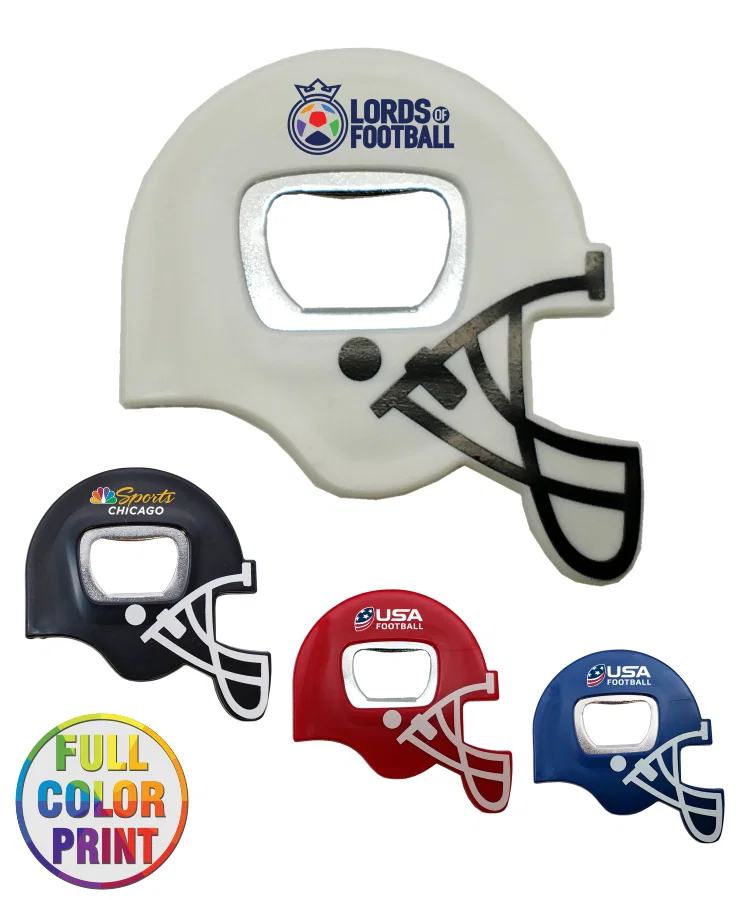 Touchdown Football Helmet Bottle Opener — view 2