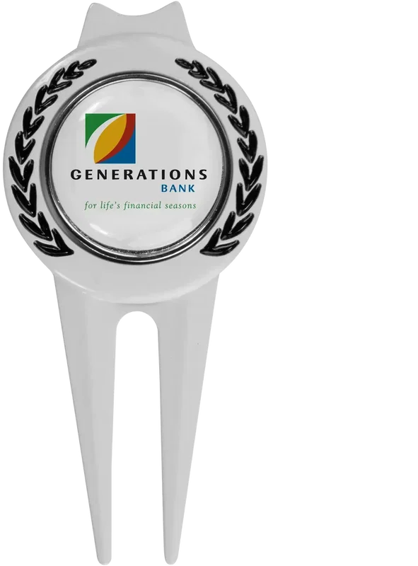 Personalized Magnetic Divot Tool with Marker — view 4