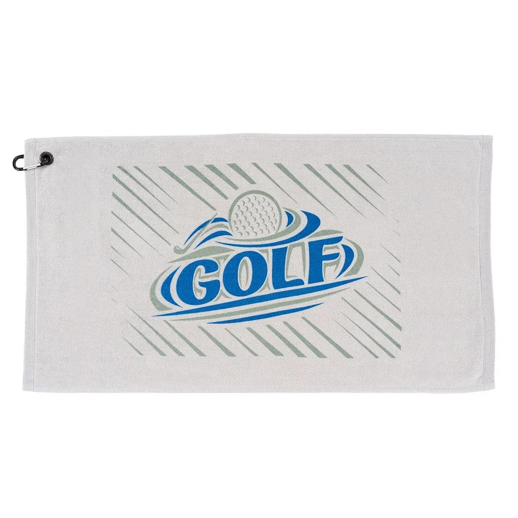 Tour Pro Golf Towel — Gray — view 2