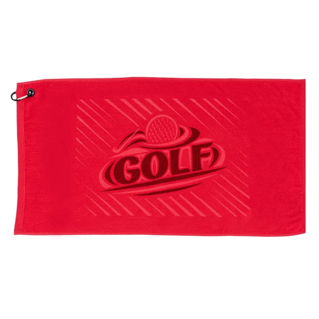 Tour Pro Golf Towel — Red — view 3