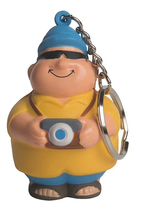 Tourist Bert Stress Reliever Keyring — view 2