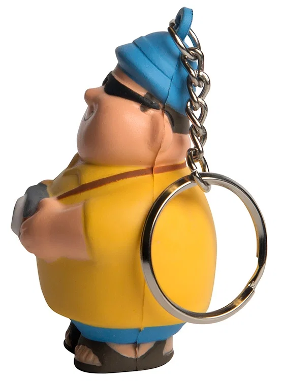 Tourist Bert Stress Reliever Keyring — view 5