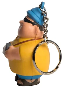Tourist Bert Stress Reliever Keyring