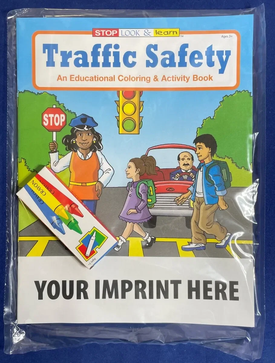 Traffic Safety Coloring Book — view 3