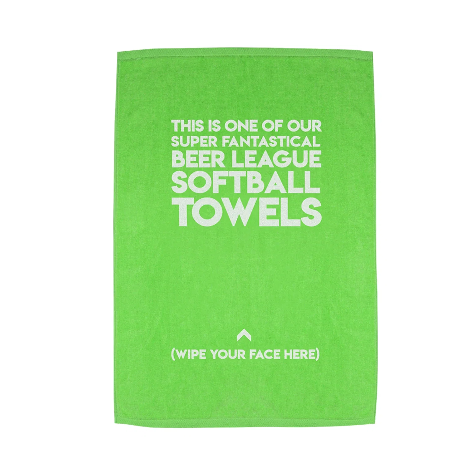 Trainer Sport Towel — Lime Green — view 4