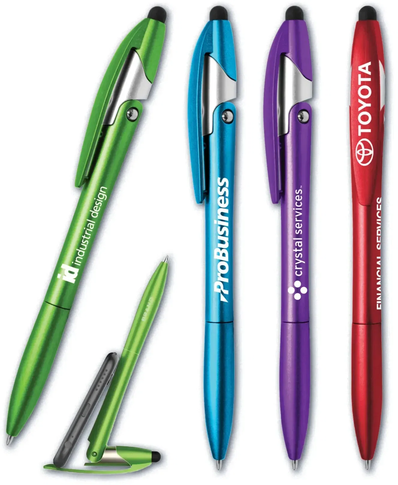 3-in-1 Transforming Stylus Pen with Phone Stand