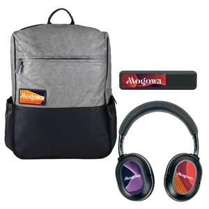 Transit Kit: HDPE Backpack, ANC Headphones, 2200mAh Powerbank