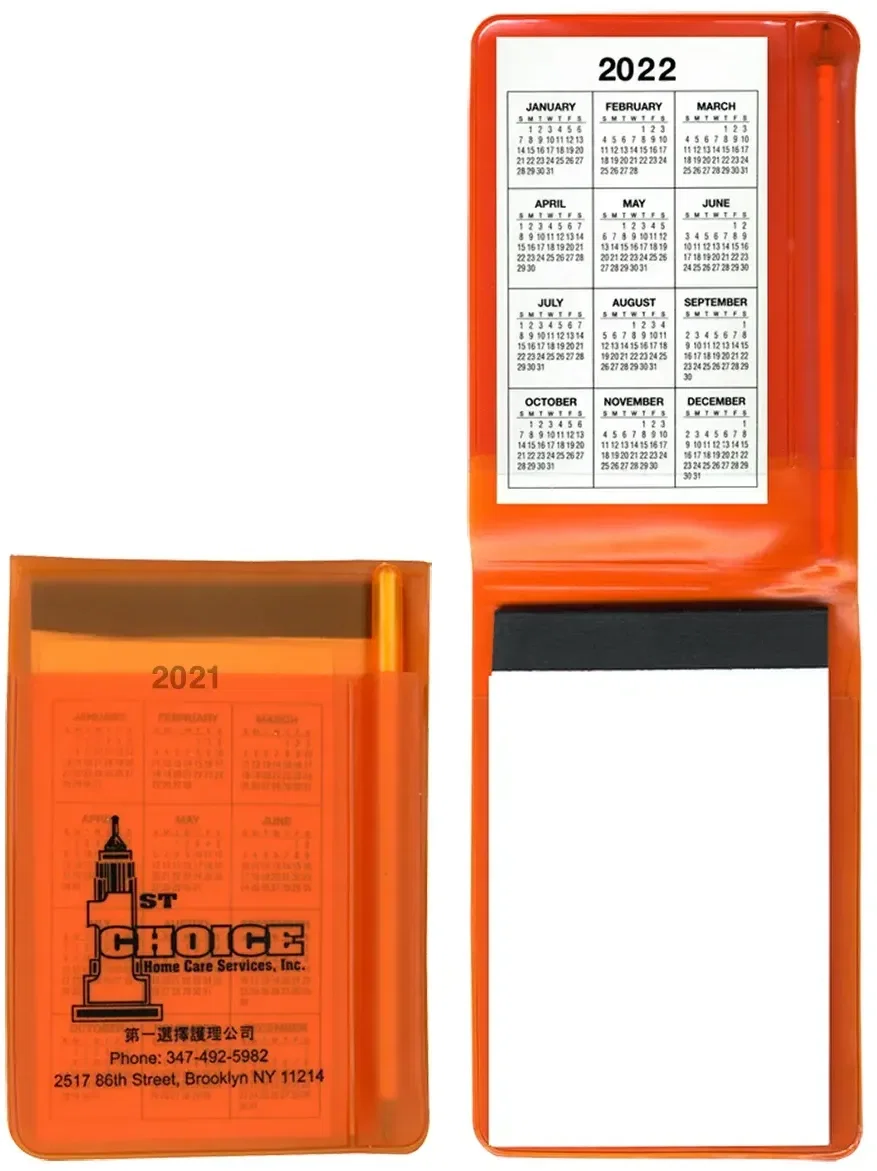 Custom Memo Book with Pen — view 2
