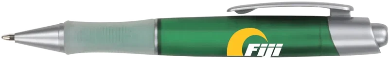 Personalized Translucent Gripper Pen with Free FedEx Ground Shipping — view 2