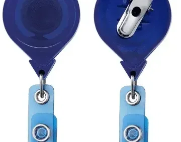 Custom Logo JUMBO Round Badge Reel — view 6