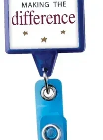 Custom Translucent JUMBO Badge Reel — view 4