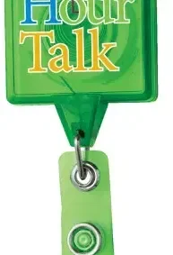 Custom Translucent JUMBO Badge Reel — view 6