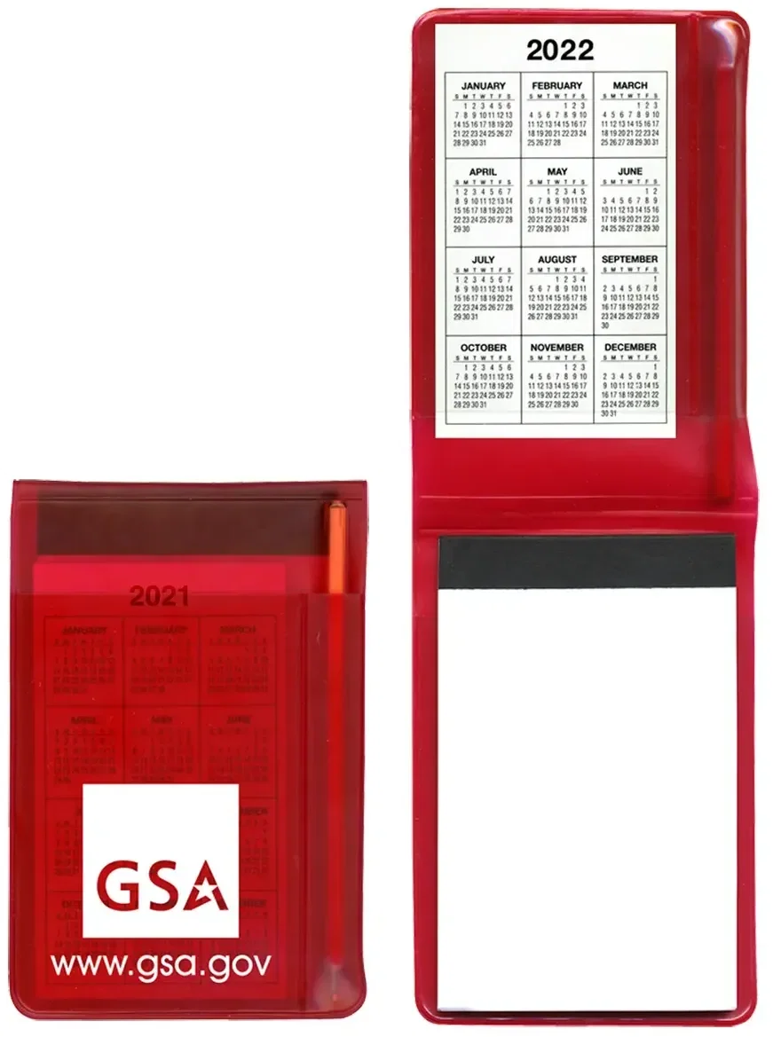 Personalized Translucent Memo Book Set