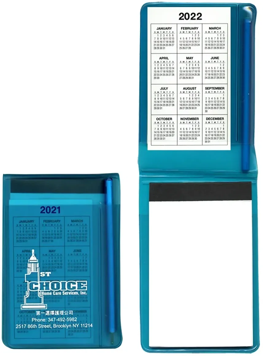 Personalized Translucent Memo Book Set — view 2