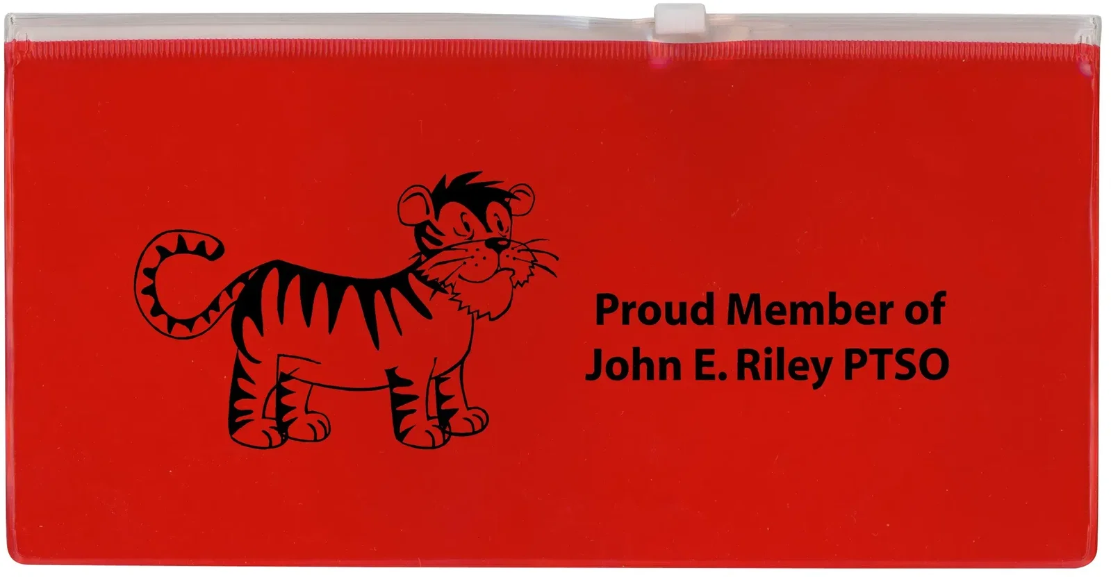 Personalized Logo Translucent Pencil Case — view 2