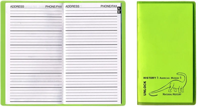 Personalized Translucent Vinyl Address Book — view 8