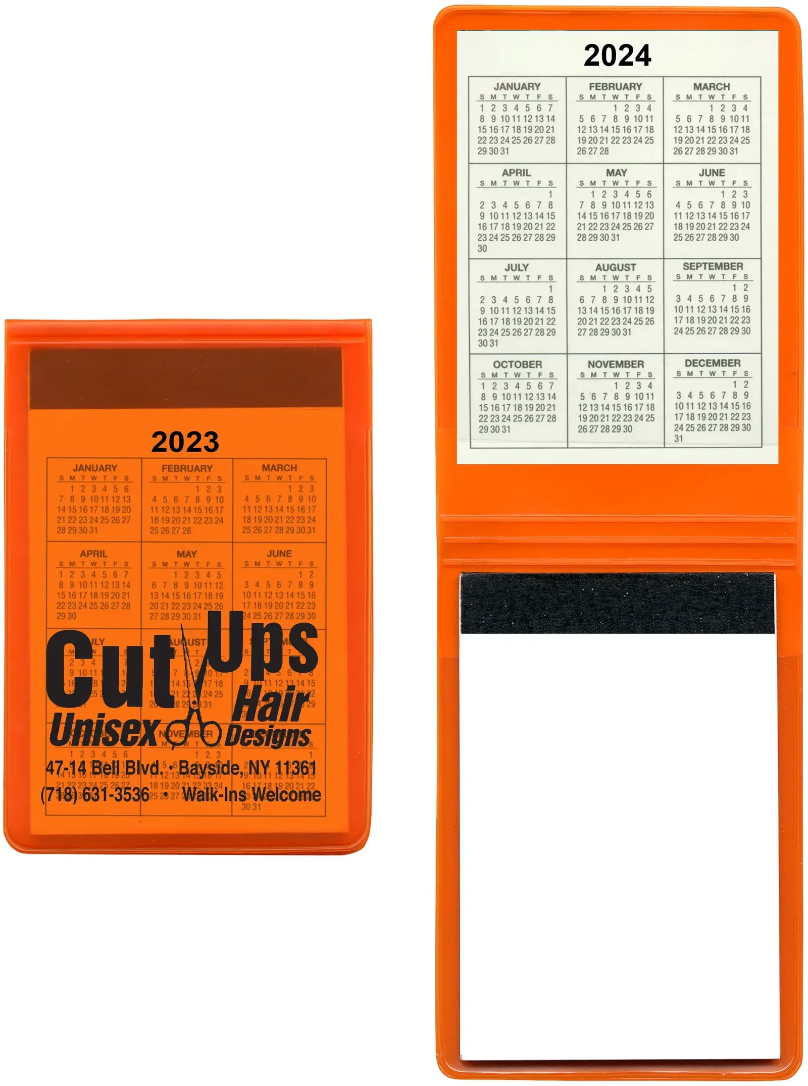 Custom Translucent Vinyl Memo Book - 30-Page Pad — view 3
