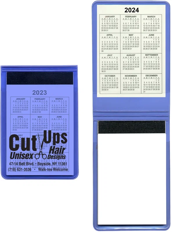 Custom Translucent Vinyl Memo Book - 30-Page Pad — view 6
