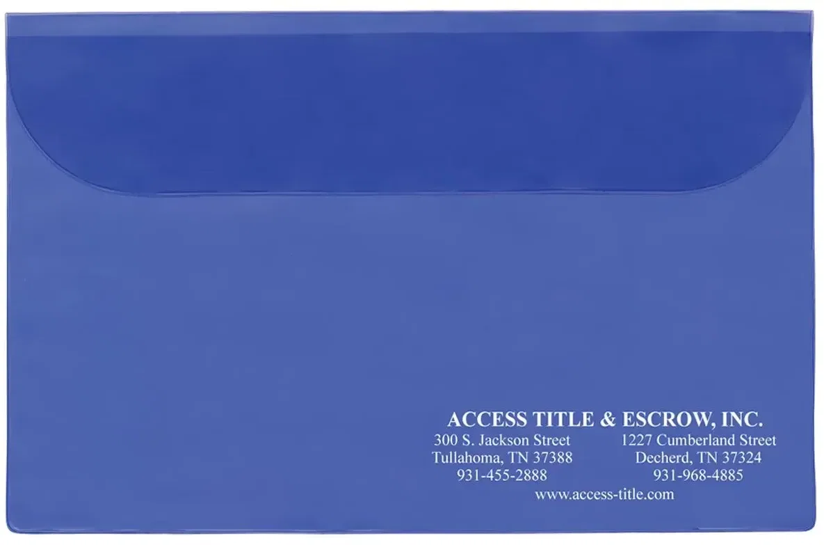LogoFlex Underarm Portfolio (Translucent Vinyl) — view 3