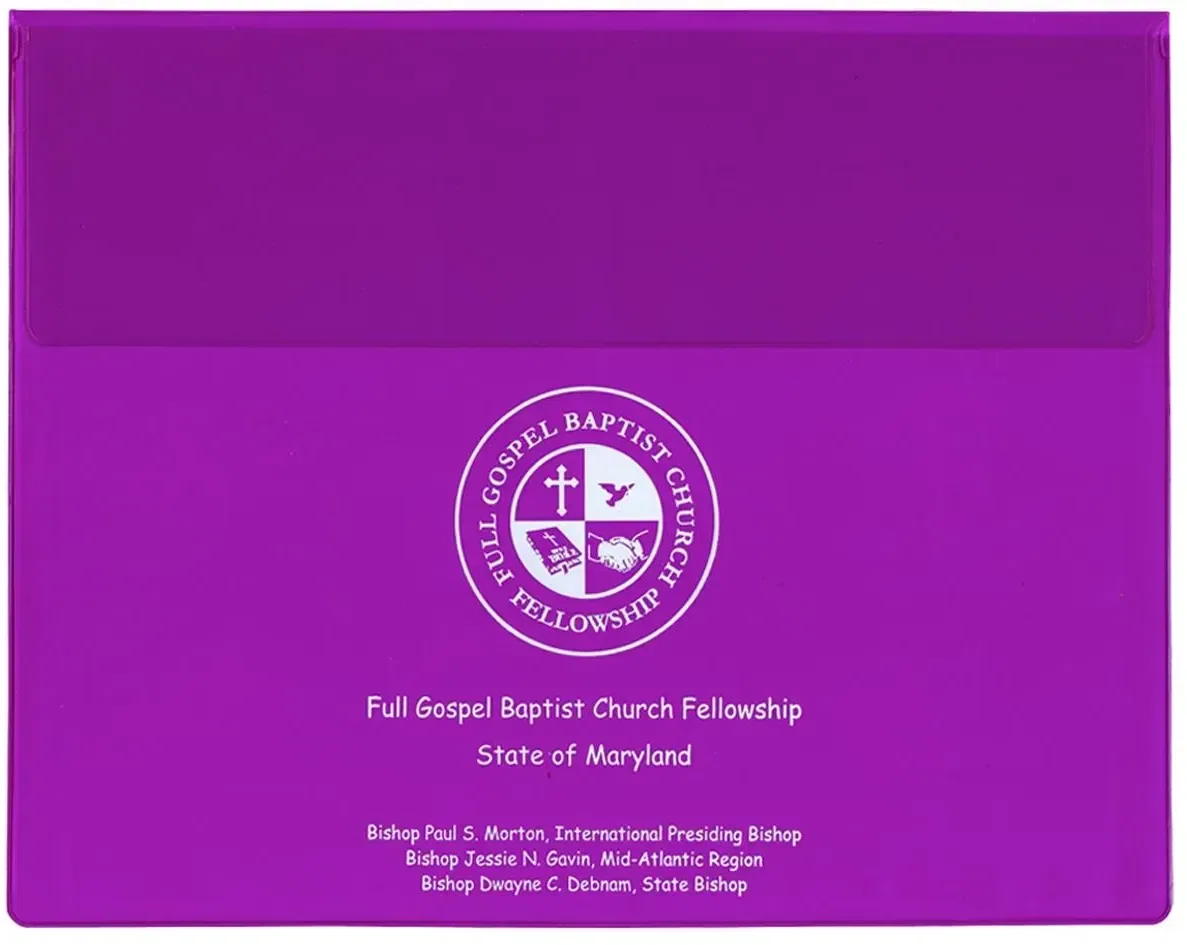 Branded Translucent Underarm Portfolio — view 2