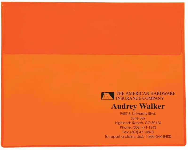 Branded Translucent Underarm Portfolio — view 7
