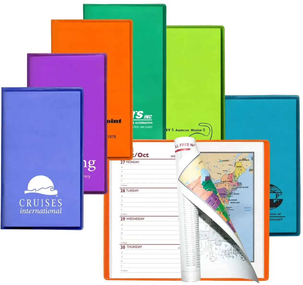 Custom Promotional Translucent Vinyl Weekly Planner — view 4